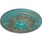 Ekena Millwork Vincent Ceiling Medallion (Fits Canopies up to 6"), Hand-Painted Copper Green Patina, 26"OD x 3"P CM26VICGS - alternate 3